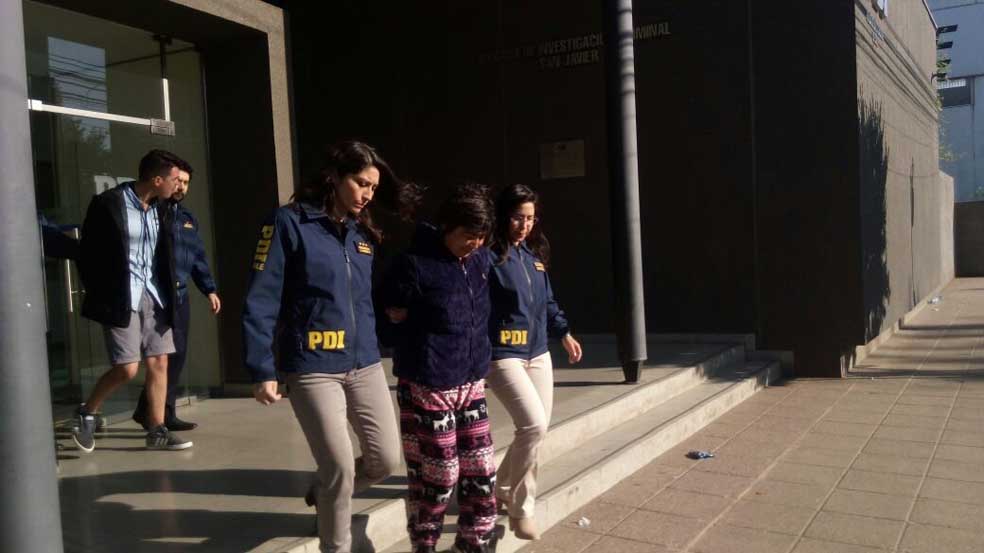 PDI San Javier detiene a una madre con su hijo por microtráfico Atentos